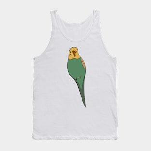 Green Budgie Tank Top